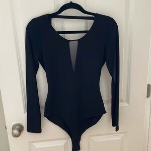 BCBGENERATION long sleeve, low back BODYSUIT SIZE M
